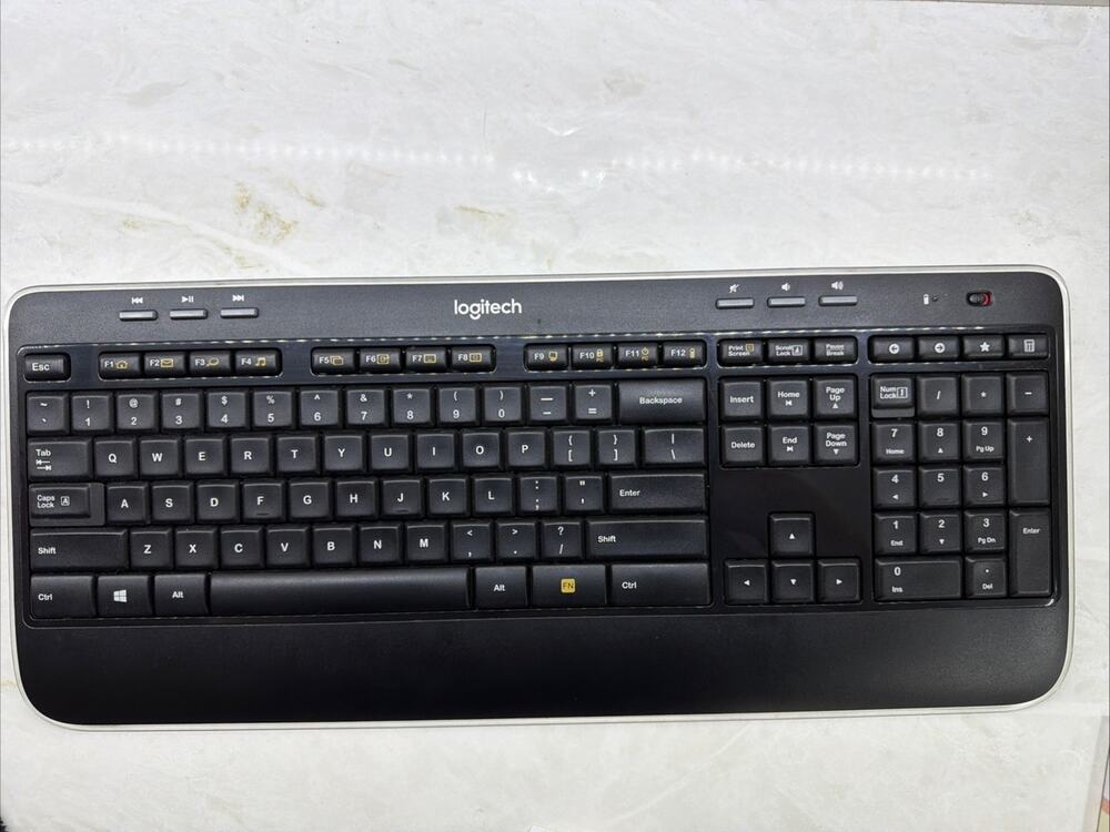 Logitech K520 Wireless Keyboard (Keyboard Only / Unifying Receiver NOT Included)